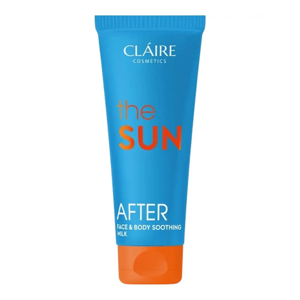 Claire The Sun Успокаивающее молочко для лица и тела после загара, 200 мл.
