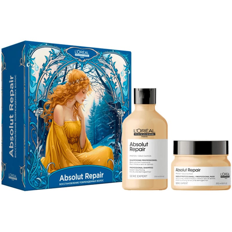 Набор L`Oreal Professionnel Serie Expert Absolut Repair (Шампунь, 300 мл + Маска, 250 мл)