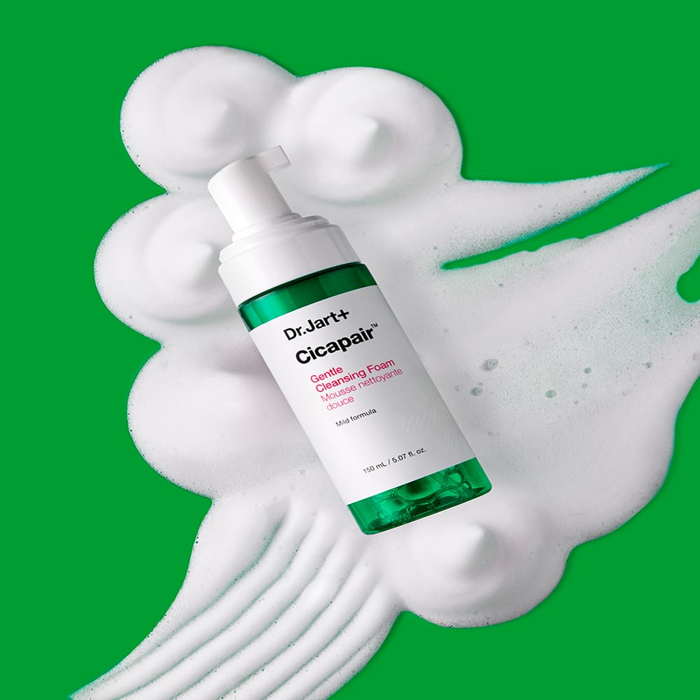 Успокаивающая пенка для деликатного очищения Dr.Jart+ Cicapair Gentle Cleansing Foam 150ml - фото 3