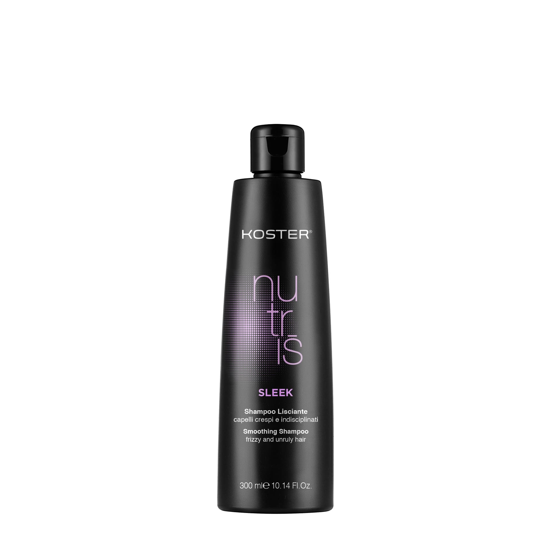 Разглаживающий шампунь для вьющихся и непослушных волос Nutris Sleek Smoothing Shampoo