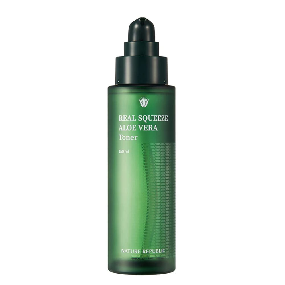 Увлажняющий тонер для упругости и гладкости кожи лица Real Squeeze Aloe Vera Toner, 150 мл - фото 2