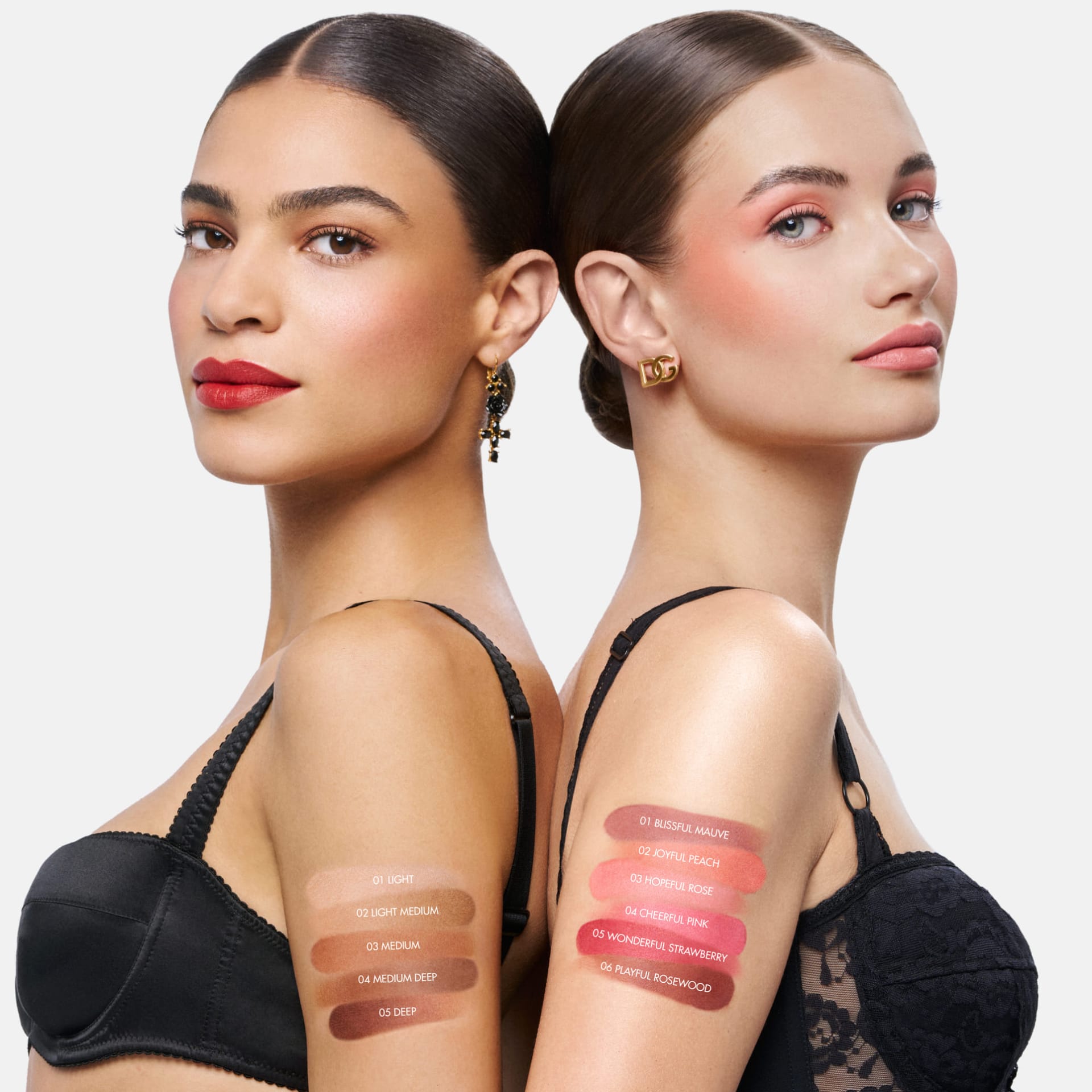 Пудровые румяна и тени для век Cheeks & Eyes Match/Lasting Blush & Eyeshadow Powder - фото 7