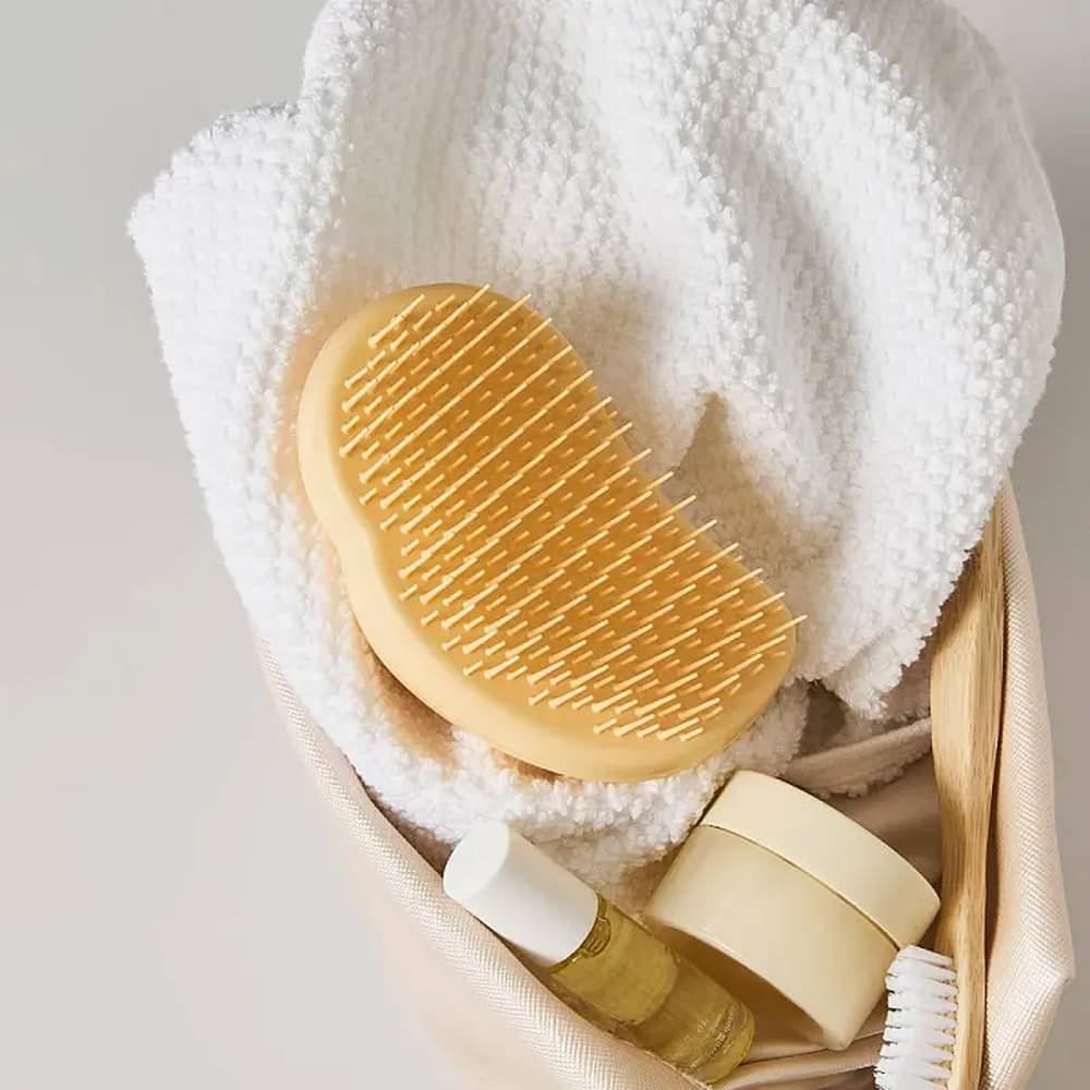 Расческа Tangle Teezer The Original Mini Buttercup Yellow - фото 4