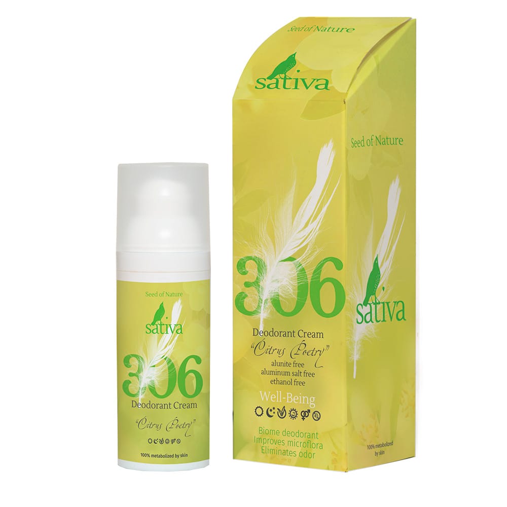 Крем-дезодорант «Цитрусовые стихи» Deodorant Cream №306, 50 мл