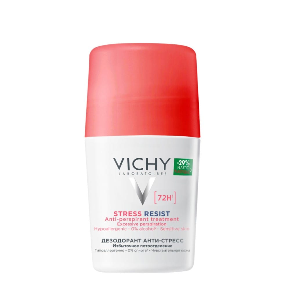 Шариковый дезодорант Vichy анти-стресс защита 72 часа, 50 мл