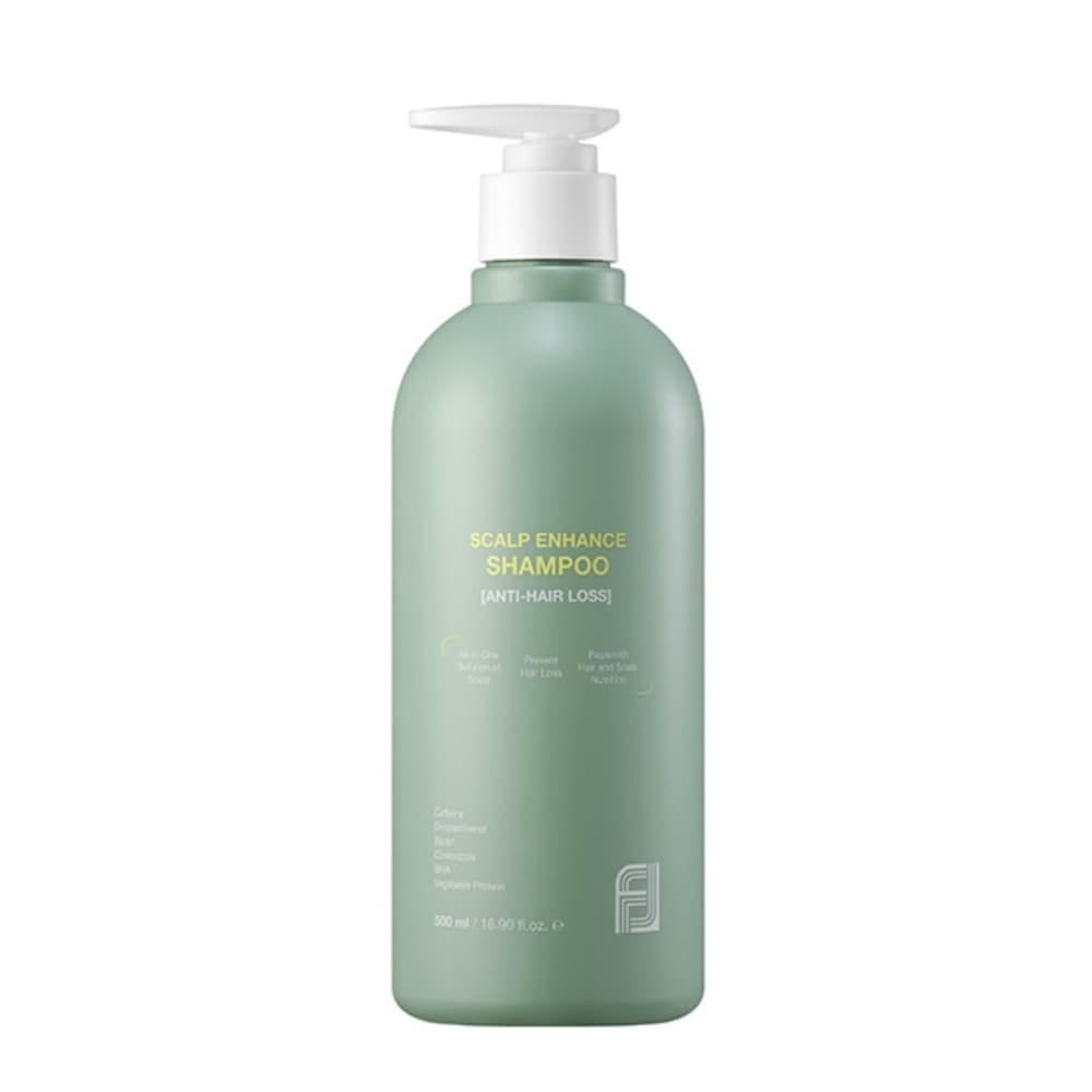Укрепляющий шампунь для волос с кофеином Floland Scalp Enhance Shampoo