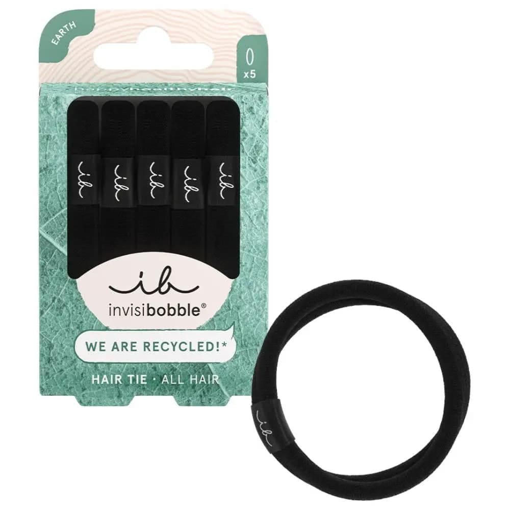 Эластичная резинка для волос invisibobble HAIR TIE EARTH BLACK
