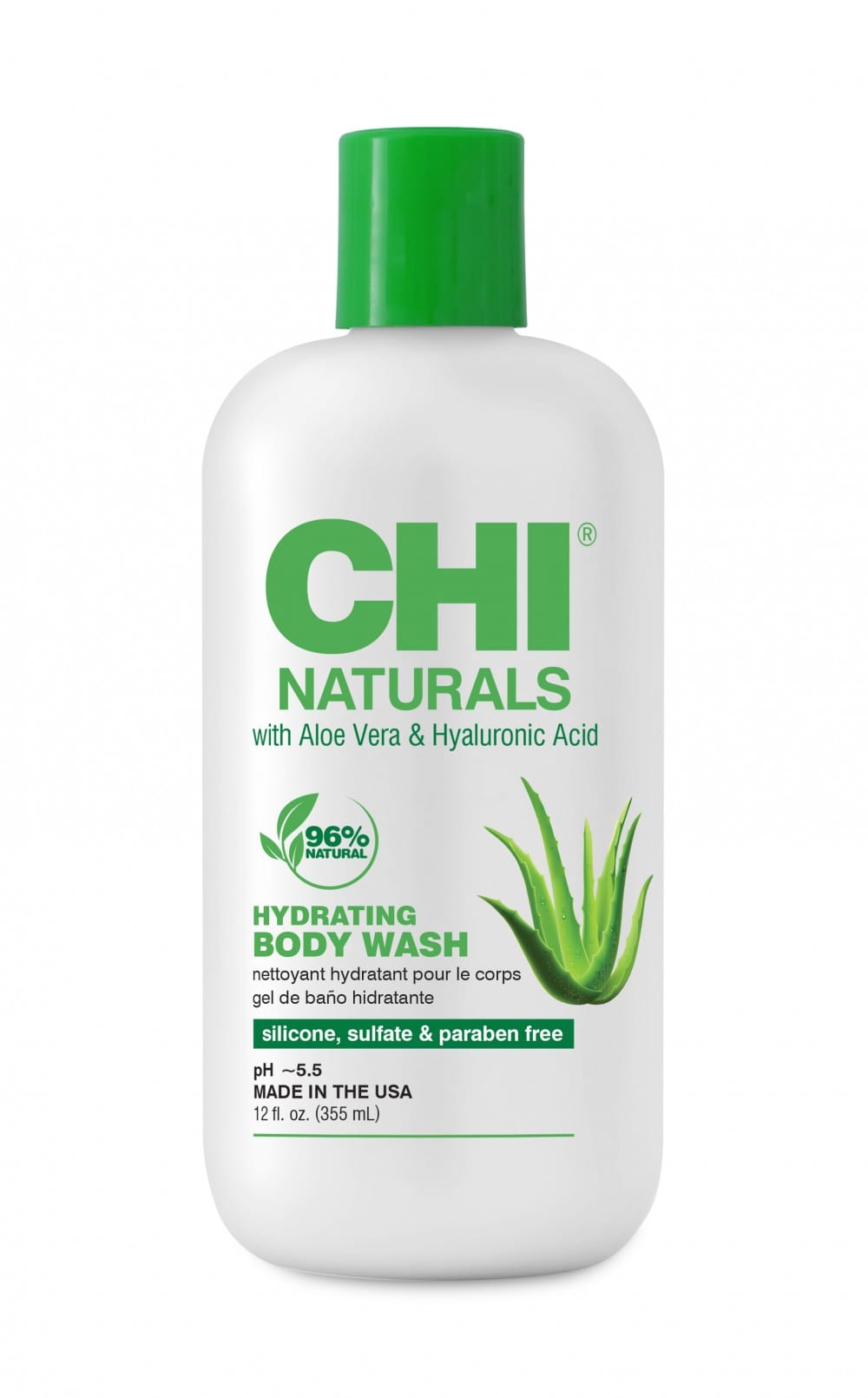 Гель для душа Naturals with Aloe Vera Hydrating Body Wash, 355 мл