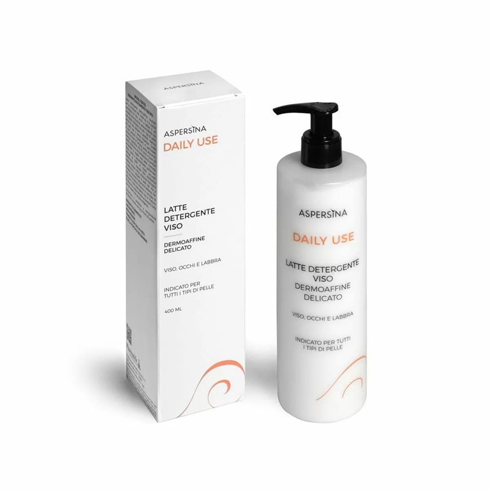 Pharmalife Research Aspersina Daily Use Latte Detergente Viso Молочко для снятия макияжа нежное с муцином улитки и гиалуроновой кислотой