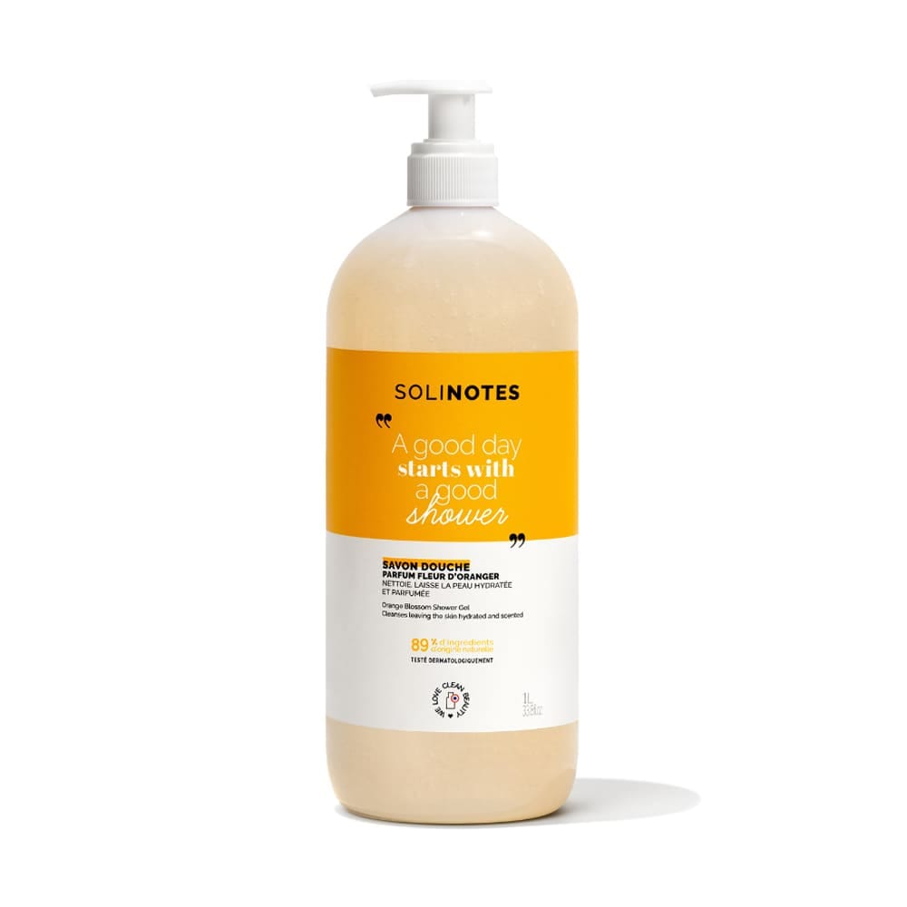 Гель для душа с ароматом цветков апельсина Solinotes Orange Blossom Shower Gel, 1л