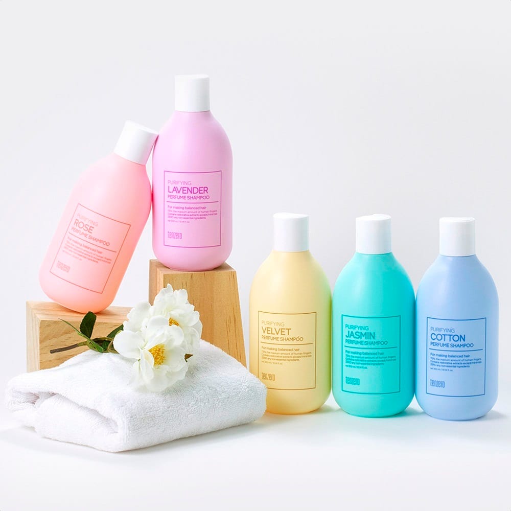 Очищающий парфюмированный шампунь Tenzero Purifying Jasmin  Perfume Shampoo, 300 мл - фото 5