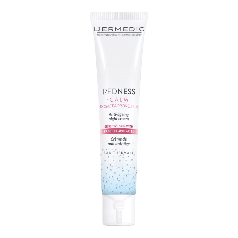 Антивозрастной ночной крем Dermedic Redness, 40 мл