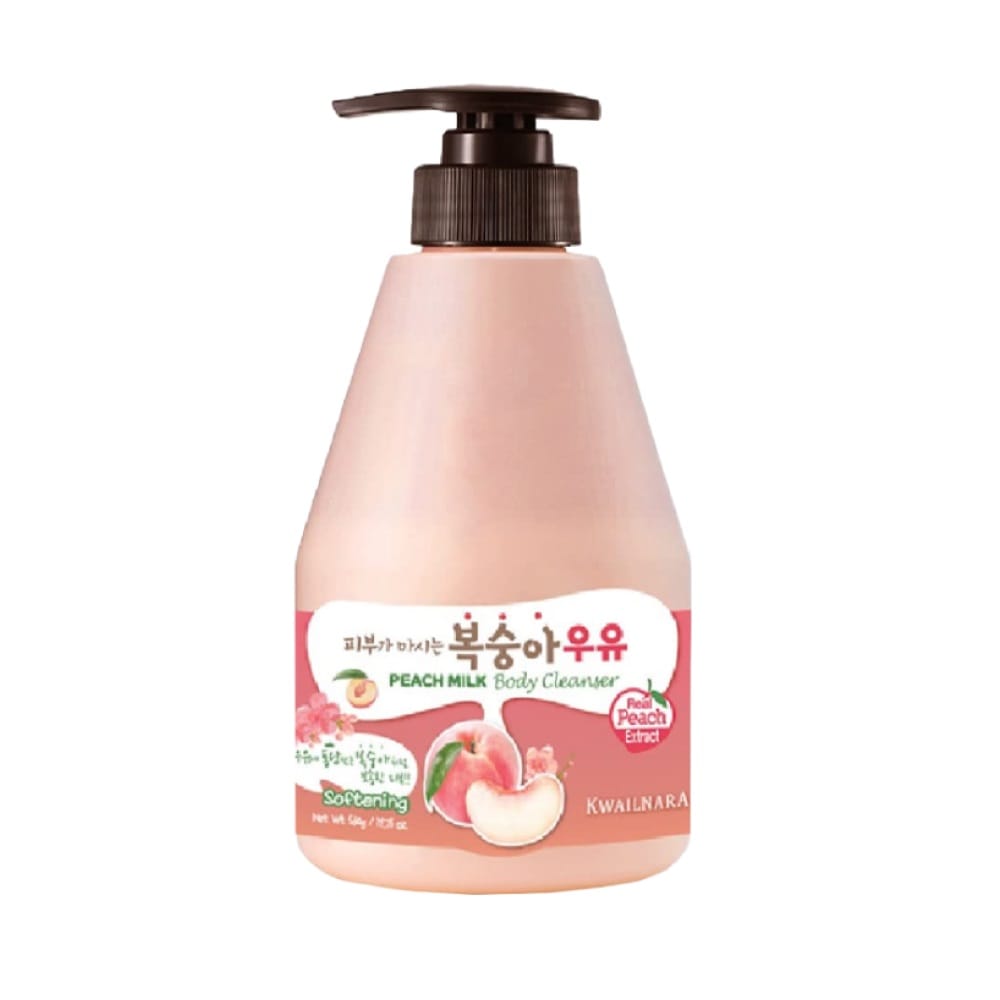 Гель для душа персиковый Kwailnara Peach Milk Body Cleanser, 560 мл