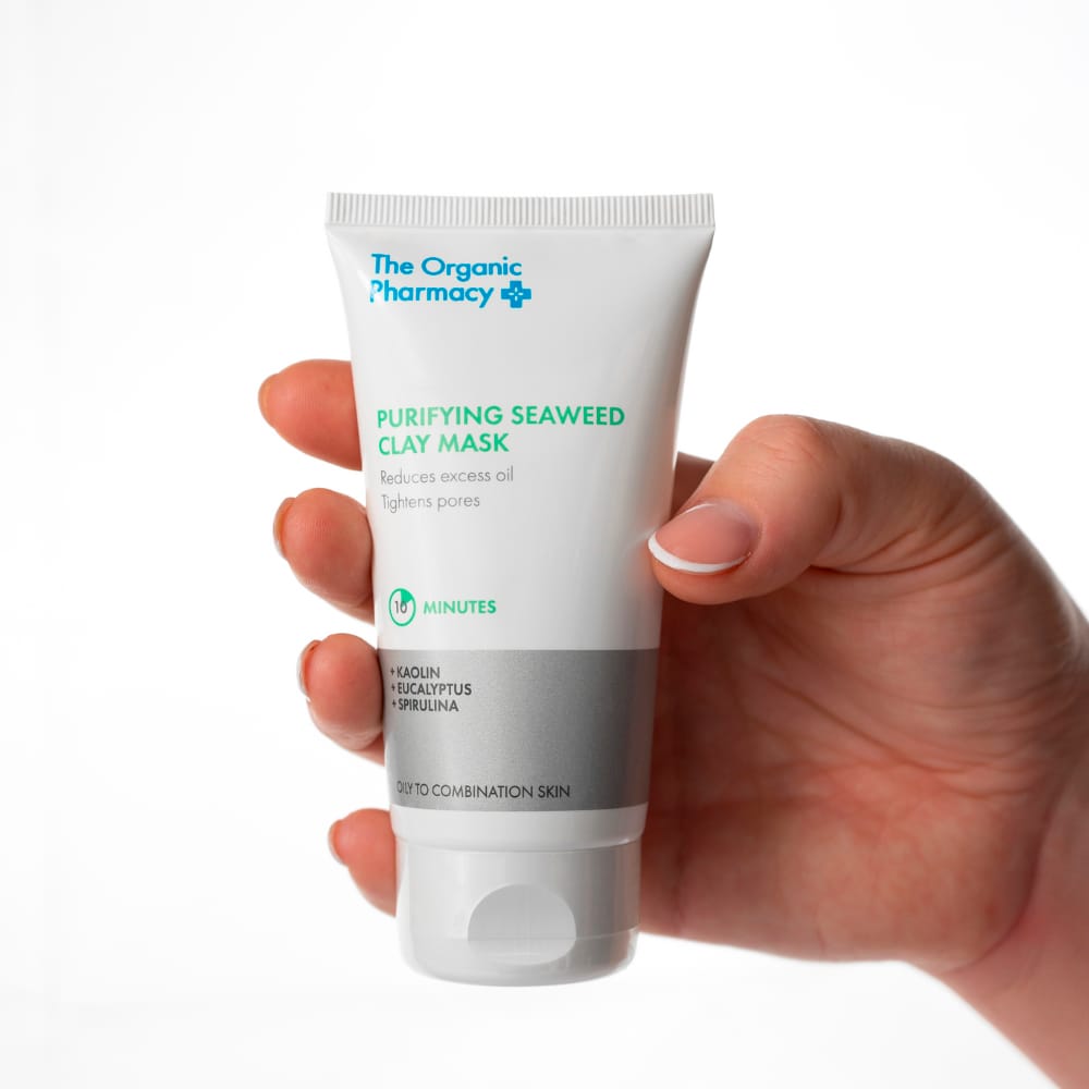 Очищающая, матирующая, сужающая поры маска для лица Purifying Seaweed Clay Mask, 60 мл - фото 6