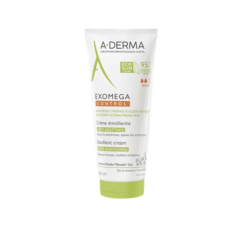 Смягчающий крем для лица и тела Exomega Control Emollient Cream