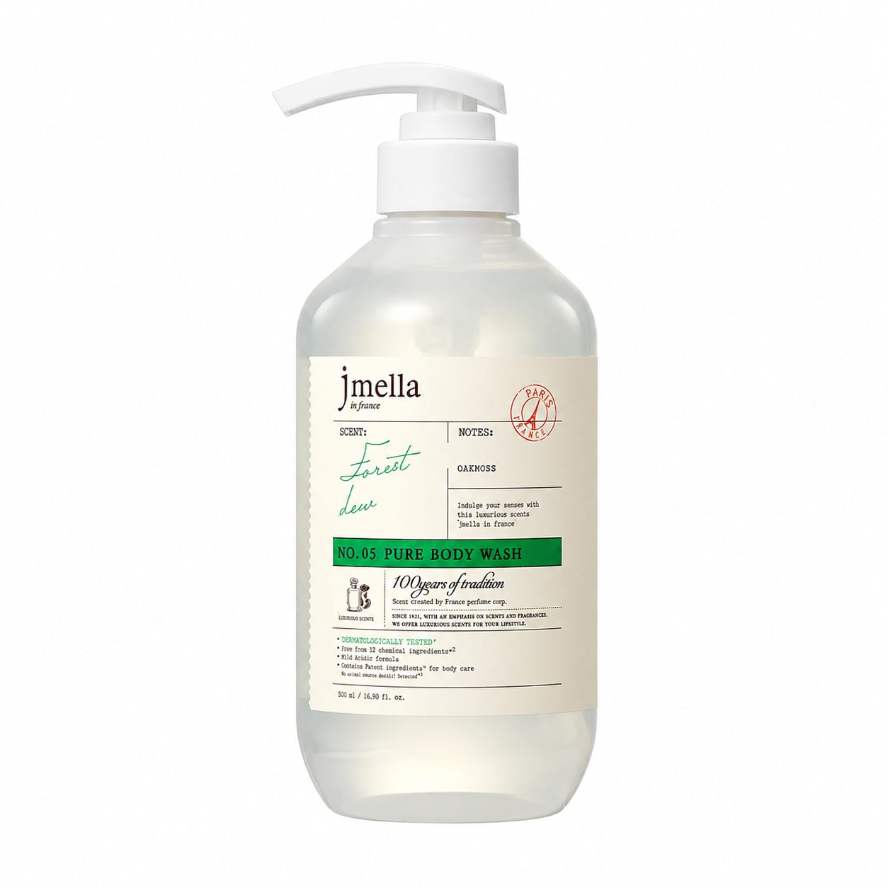 Гель для душа Jmella in France Pure Forest Dew Body Wash, 500 мл