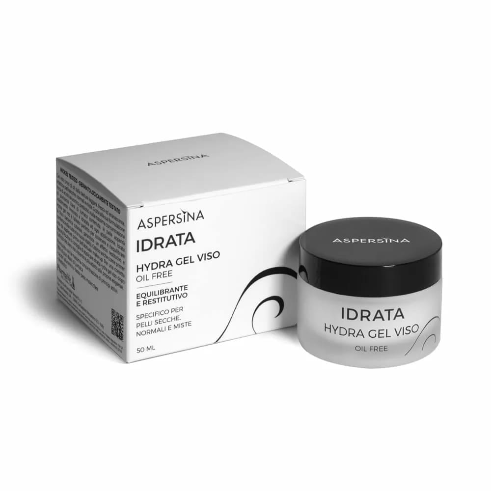 Pharmalife Reserch Aspersina Idrata Hydra Gel Viso Гель увлажняющий,восстанавливающий с муцином улитки 76% и пребиотиками