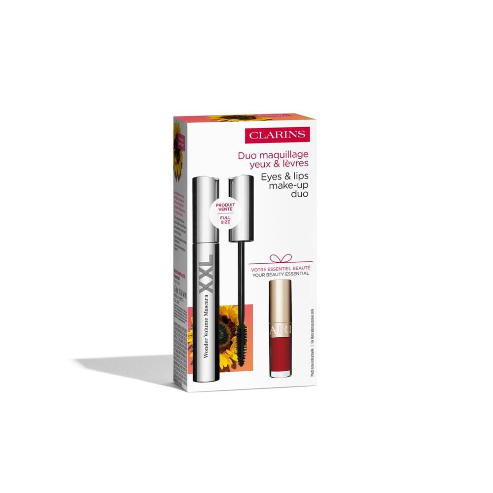 Набор(Тушь для максимального объема ресниц Wonder Volume Mascara XXL, тон 01 Extreme Black, 8 мл+Масло-блеск для губ Lip Comfort Oil,1,4 мл,тон 03 (Cherry)) - фото 3