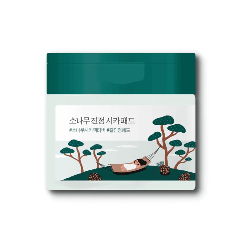 Успокаивающий лосьон для лица на дисках Pine Calming Cica Pad, 50 шт