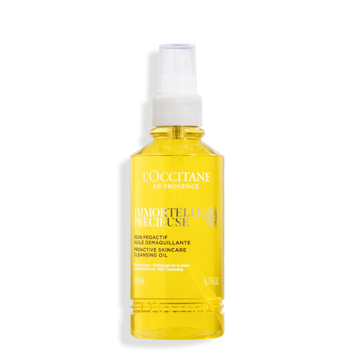 Активное очищающее масло для снятия макияжа Бессмертник Immortelle Precieuse Cleansing Oil, 200 мл
