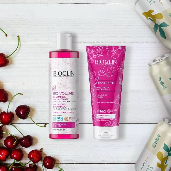 Шампунь для придания объема тонким волосам (вишня) Bio-Volume Volumizing Shampoo, 200 мл - фото 2