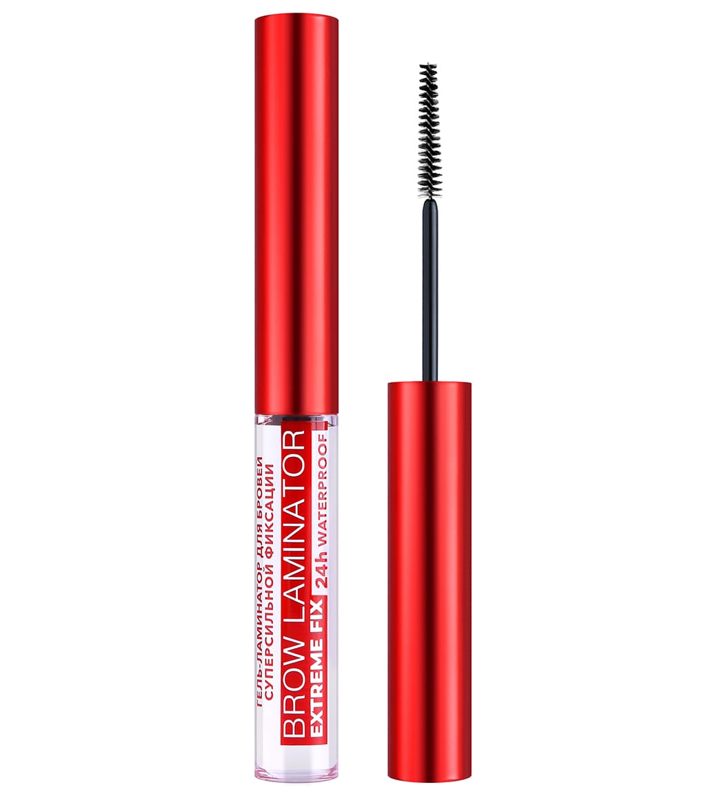 Гель-ламинатор для бровей суперсильной фиксации LUXVISAGE BROW LAMINATOR EXTREME FIX 24h waterproof, 4,2 г