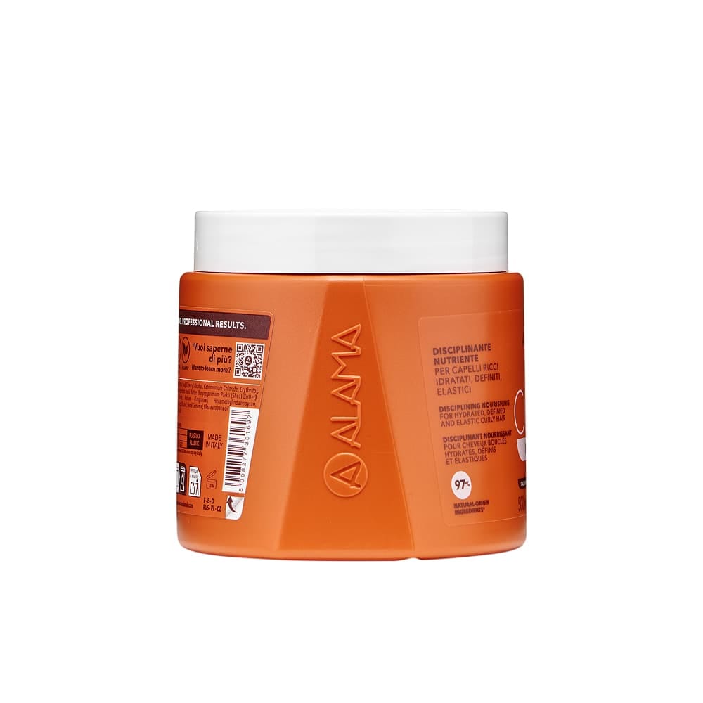 Alama-Маска для кудрявых волос, моделирующая локоны, питательная Alama CURL MASK, 500 мл - фото 3