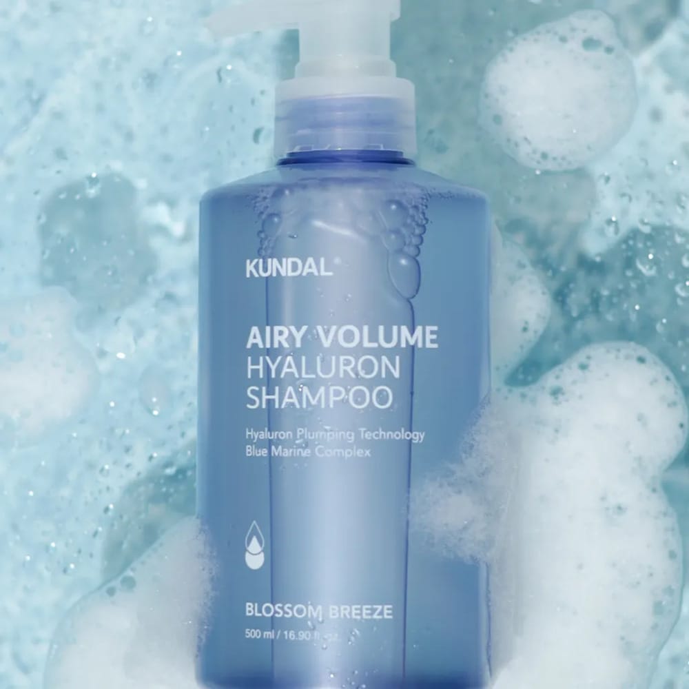 Увлажняющий шампунь для придания волосам объёма Airy Volume Hyaluron Shampoo Blossom Breeze, 500 мл - фото 2