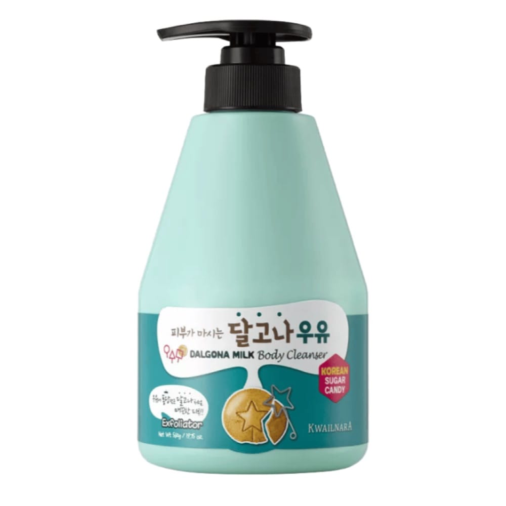 Гель для душа с ароматом дальгона Kwailnara Dalgona (Suga candy) Milk Body Cleanser, 560 мл