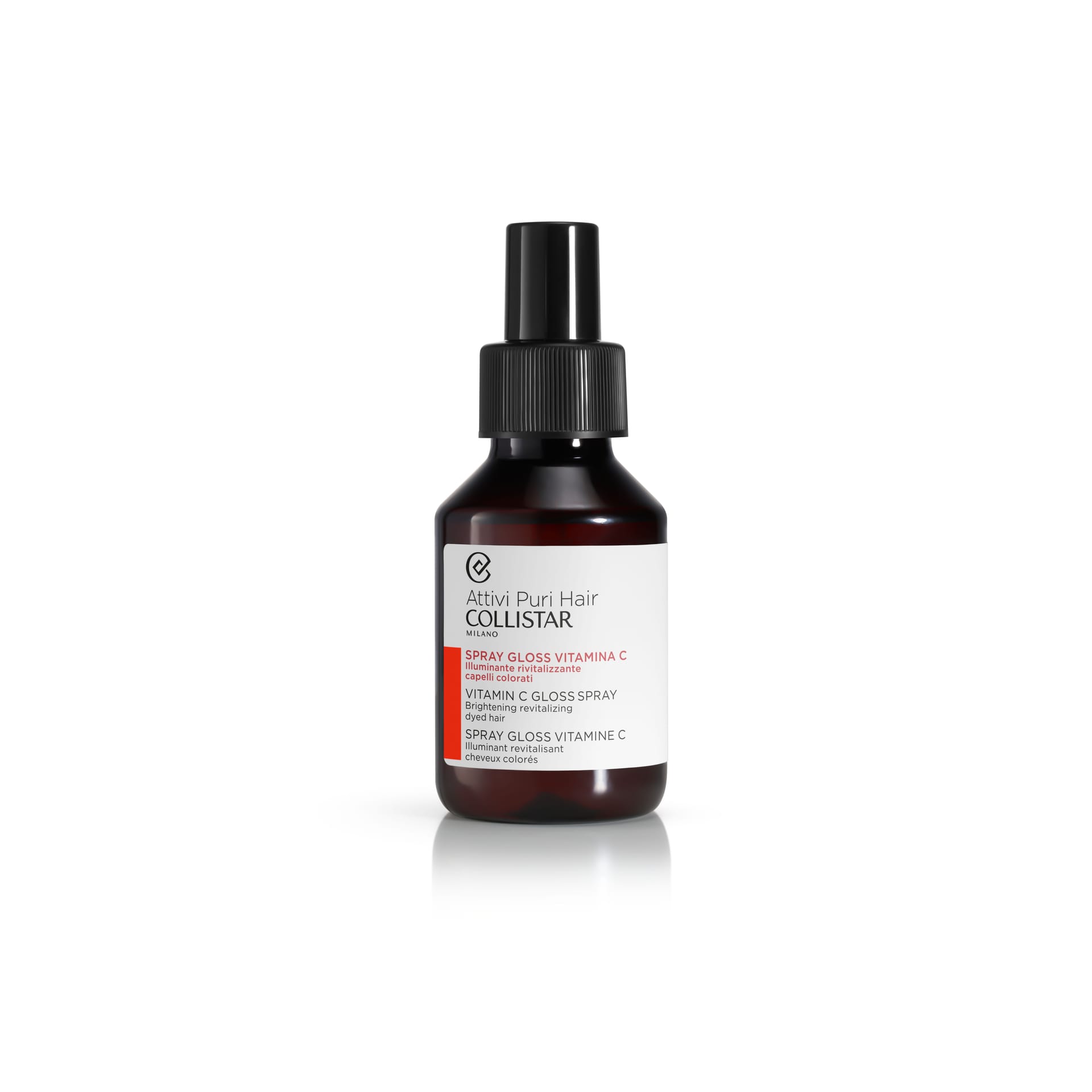 Восстанавливающий спрей для окрашенных волос с витамином С Attivi Puri Hair/Vitamin C Gloss Spray, 100 мл