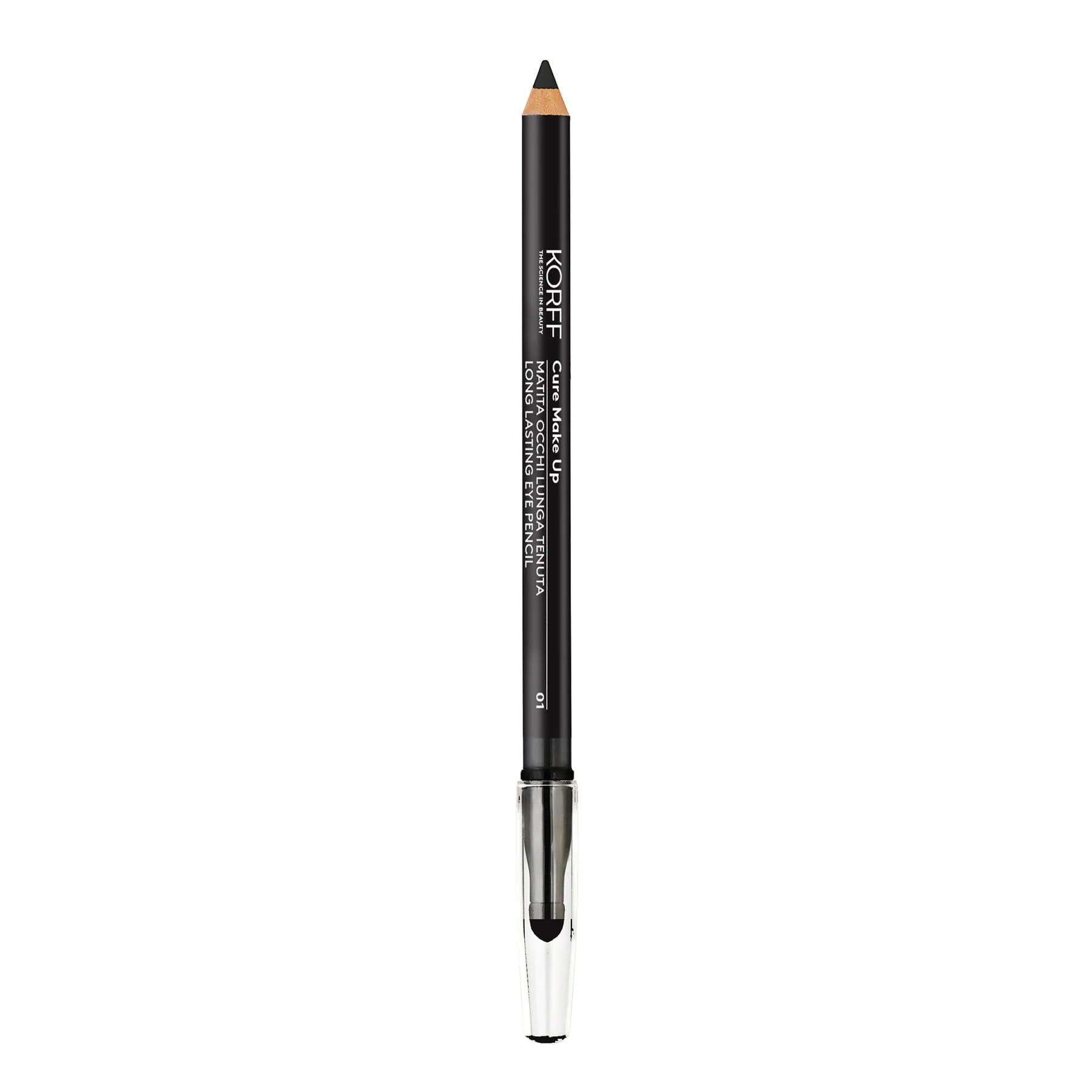 Карандаш для глаз стойкий Cure Make Up Long Lasting Eye Pencil, тон 01, 1,1 г