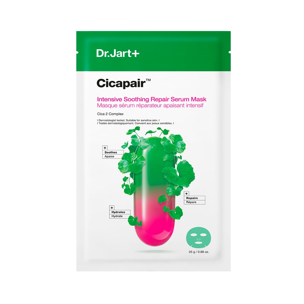 Успокаивающая маска-сыворотка антистресс Dr.Jart+ Cicapair Intensive Soothing Repair Serum Mask 25 г