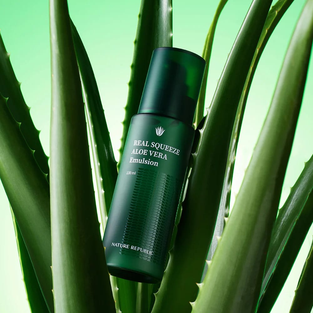 Увлажняющая эмульсия для упругости и гладкости кожи лица Real Squeeze Aloe Vera Emulsion, 130 мл - фото 6