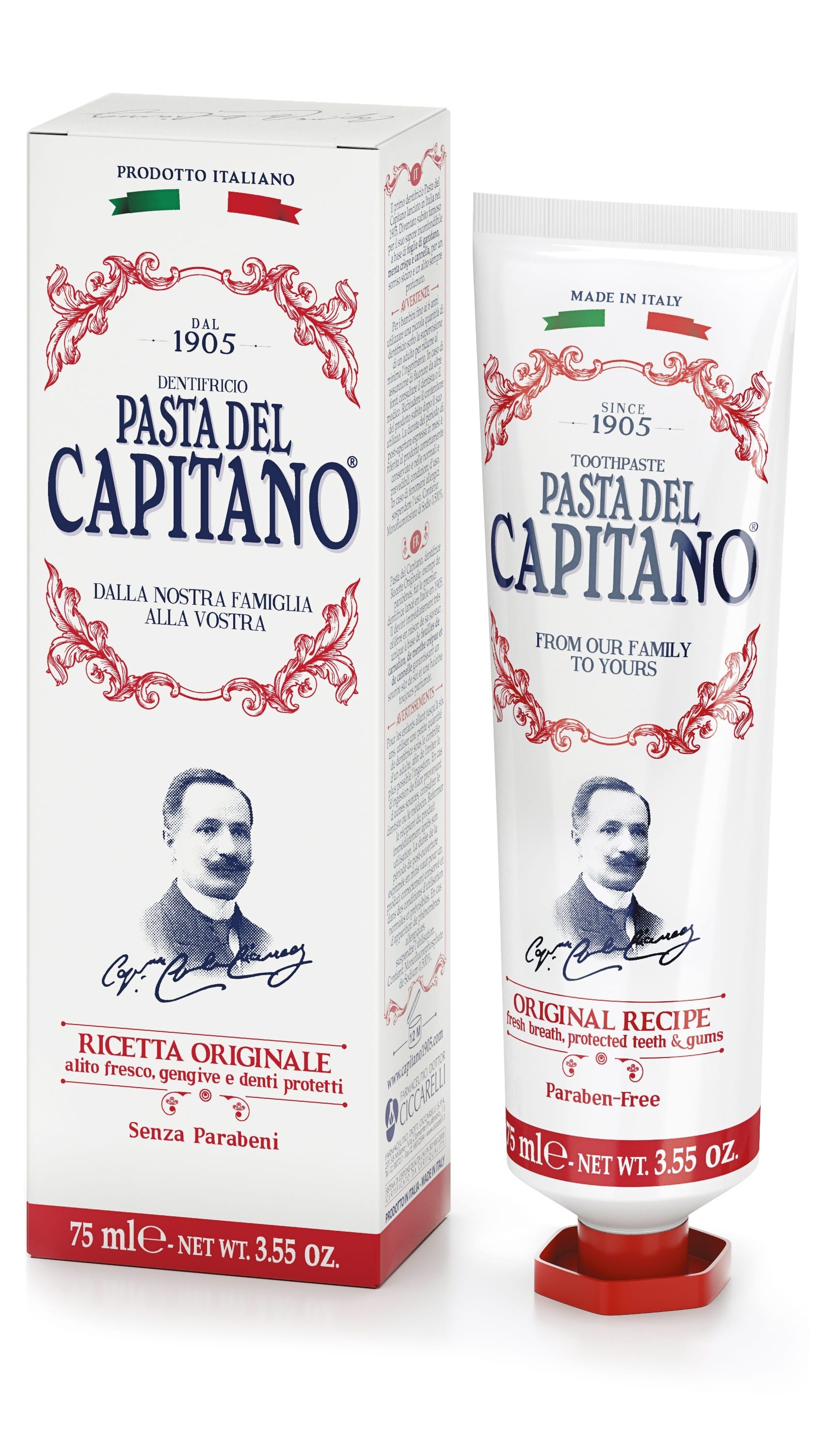 Зубная паста Pasta del Capitano 1905 Original Recipe toothpaste