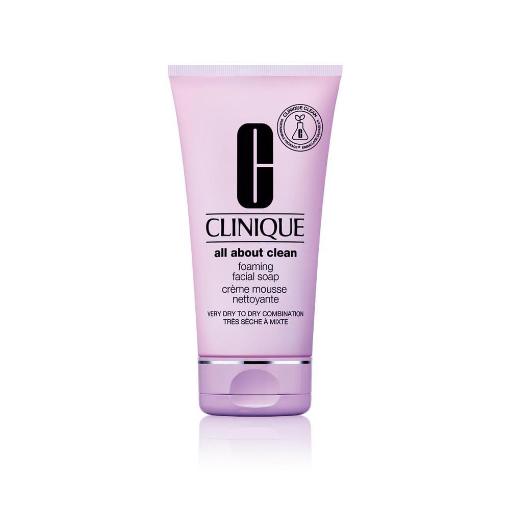 Пенка для умывания Clinique All About Clean Foaming Facial Soap-Very Dry To Dry Combination, 150 мл
