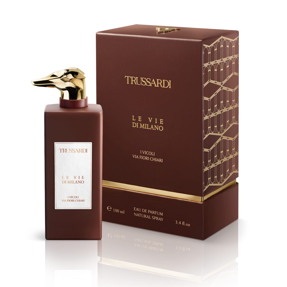 Парфюмерная вода Trussardi Le Vie Di Milano/I Vicoli Via Fiori Chiari, 100 мл - фото 2