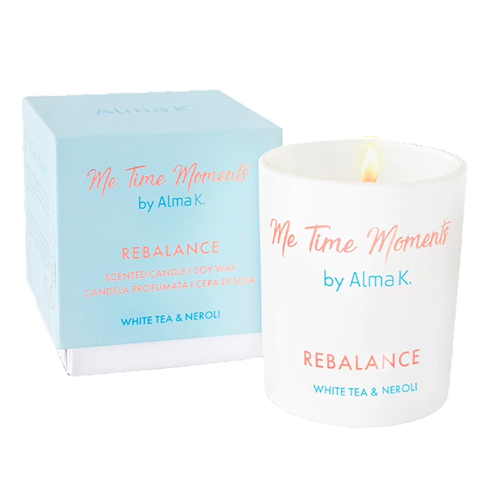 Свеча ароматическая Me Time Moments by Alma K./Rebalance/ White Tea & Neroli, 190 г - фото 3