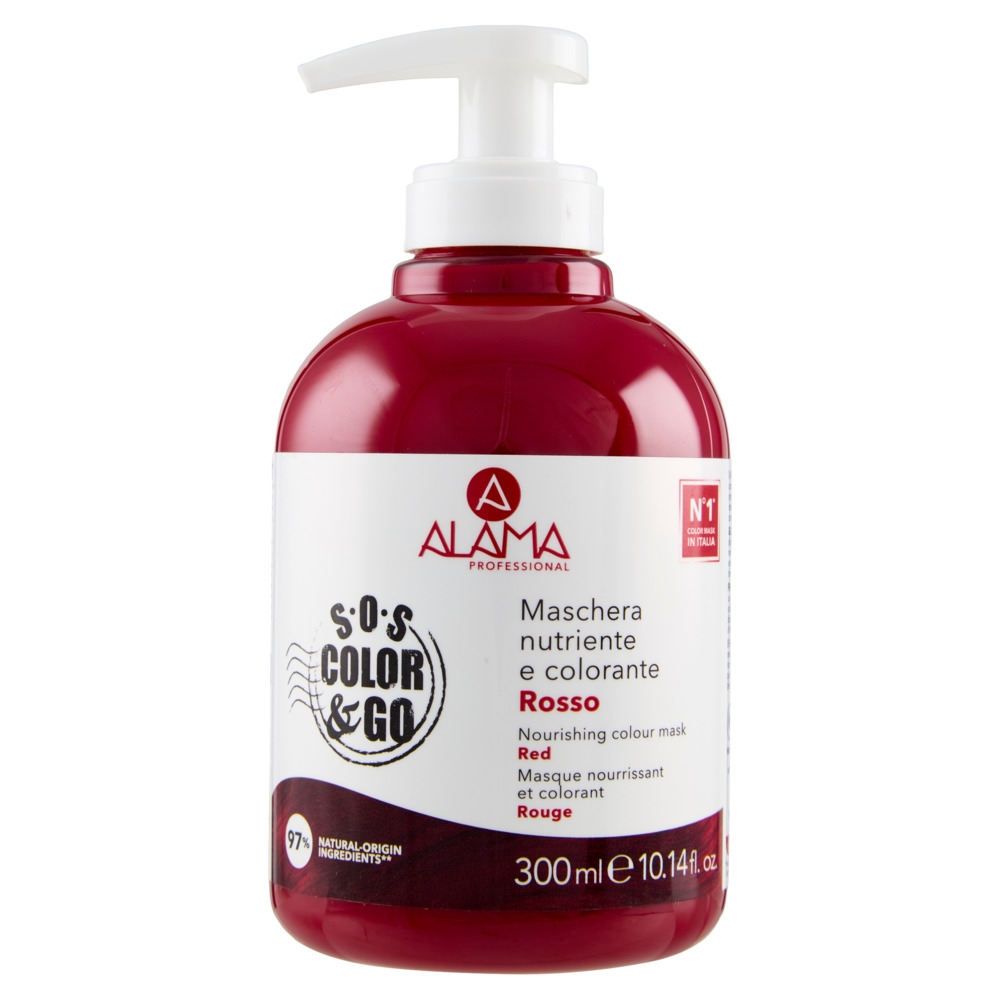 Питательная оттеночная маска для волос Nourishing Colour Mask, Тон Красный (Red), 300 мл