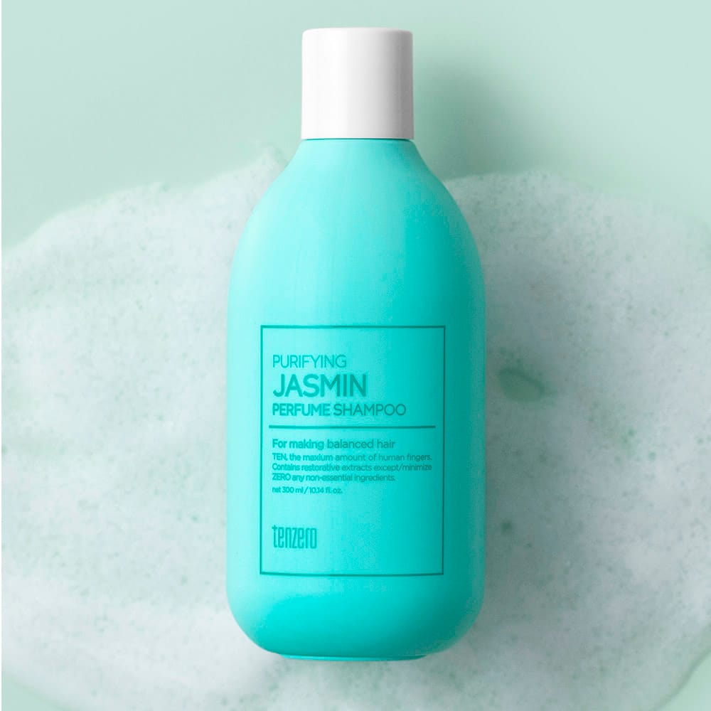Очищающий парфюмированный шампунь Tenzero Purifying Jasmin  Perfume Shampoo, 300 мл - фото 4