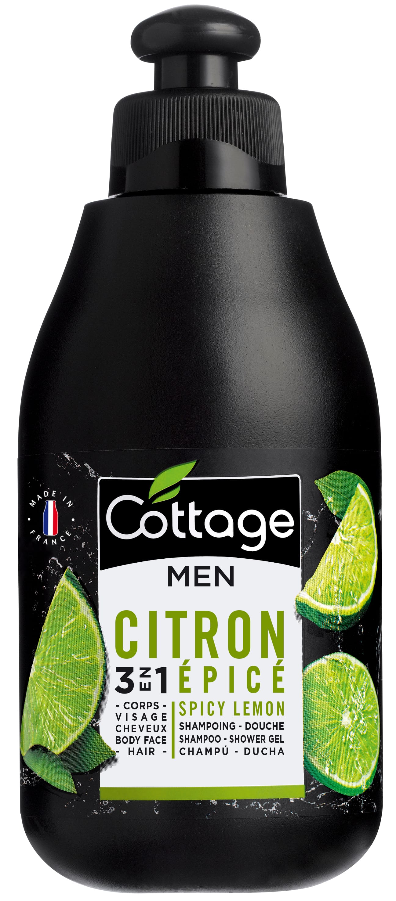 Шампунь и гель для душа для мужчин 3 в 1 SPICY LEMON/Shampoo – Shower Gel 250 мл