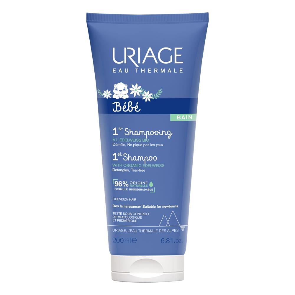 Первый шампунь (Bebe 1er Shampooing) Uriage, 200 мл.