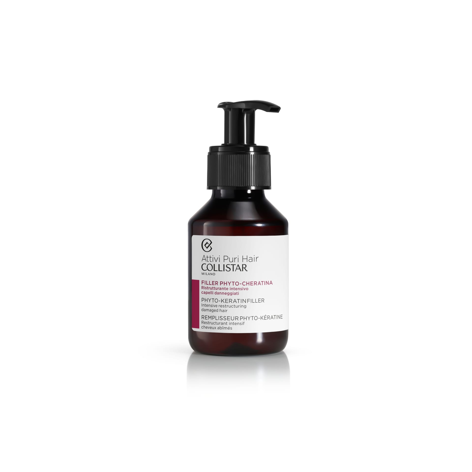 Филлер для восстановления поврежденных волос Attivi Puri Hair/Phyto-Keratin Filler, 100 мл
