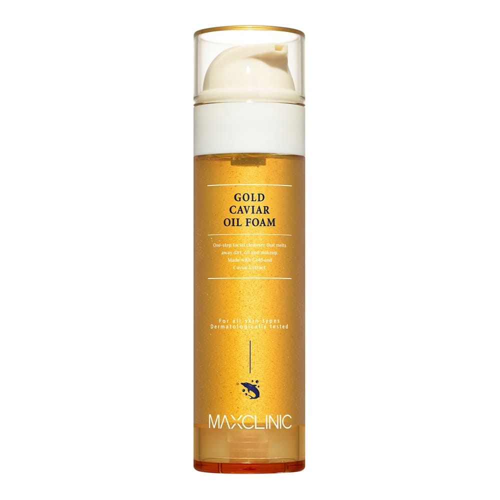 Gold Caviar Oil Foam Масло-пенка гидрофильное с экстрактом икры и частицами золота, 110 г