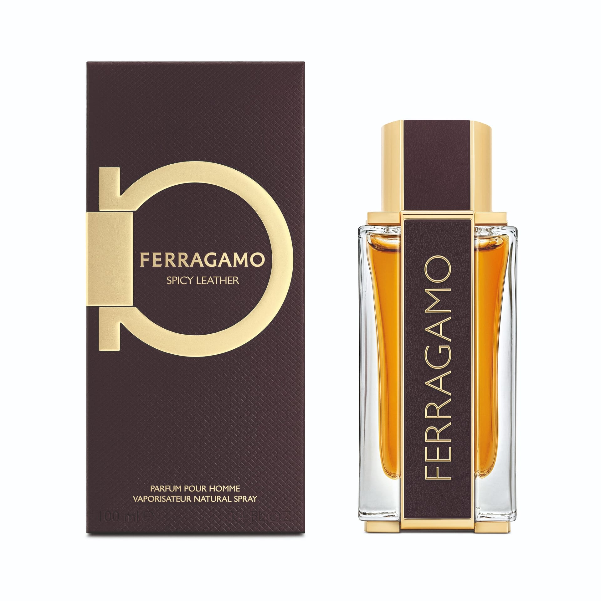 Духи мужские Ferragamo Spicy Leather, 100 мл - фото 2