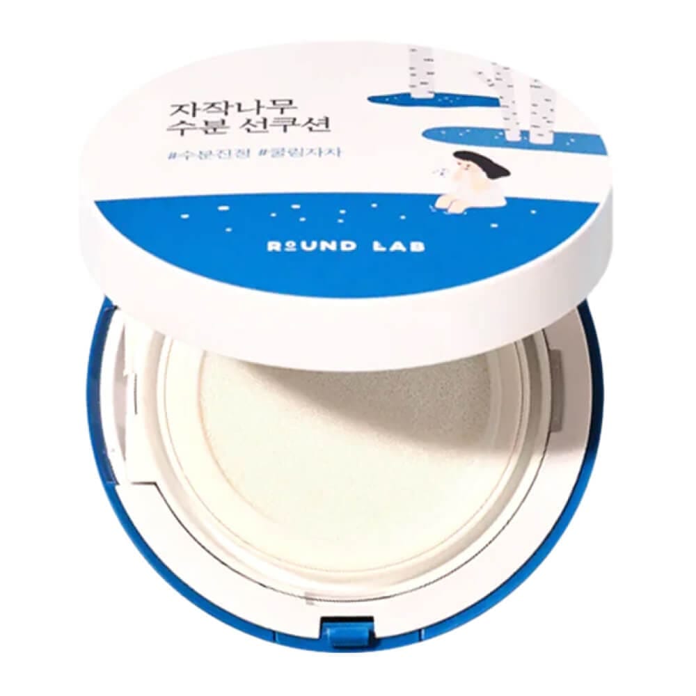 Увлажняющий солнцезащитный крем-кушон для лица SPF 50+ PA++++ Birch Juice Moisturizing Sun Cushion, 15 г