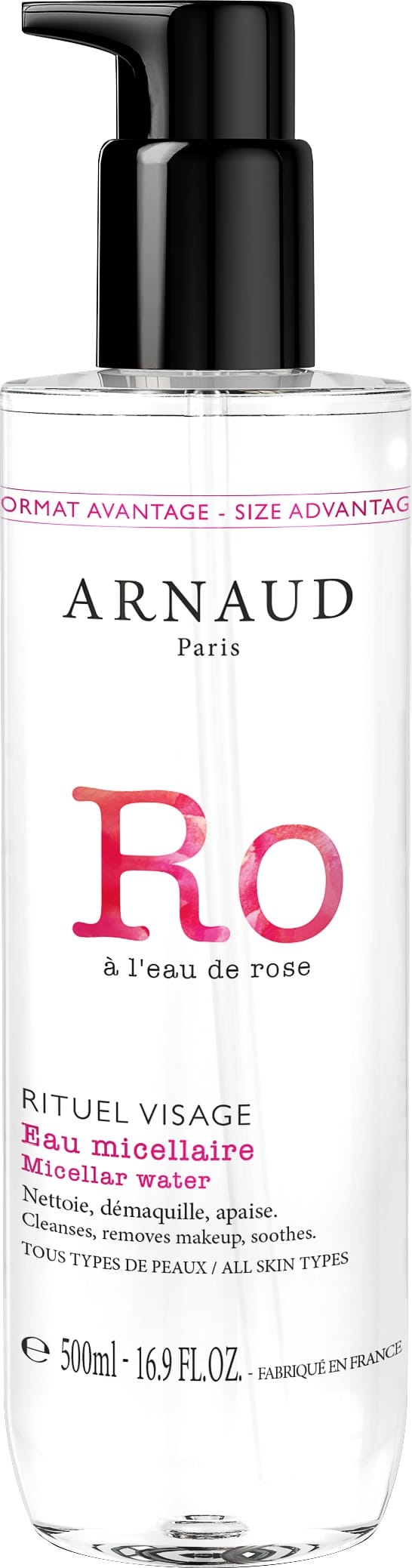 Мицеллярная вода с розовой водой для всех типов кожи Ro a L’eau de rose / Rituel Visage / Micellar Water