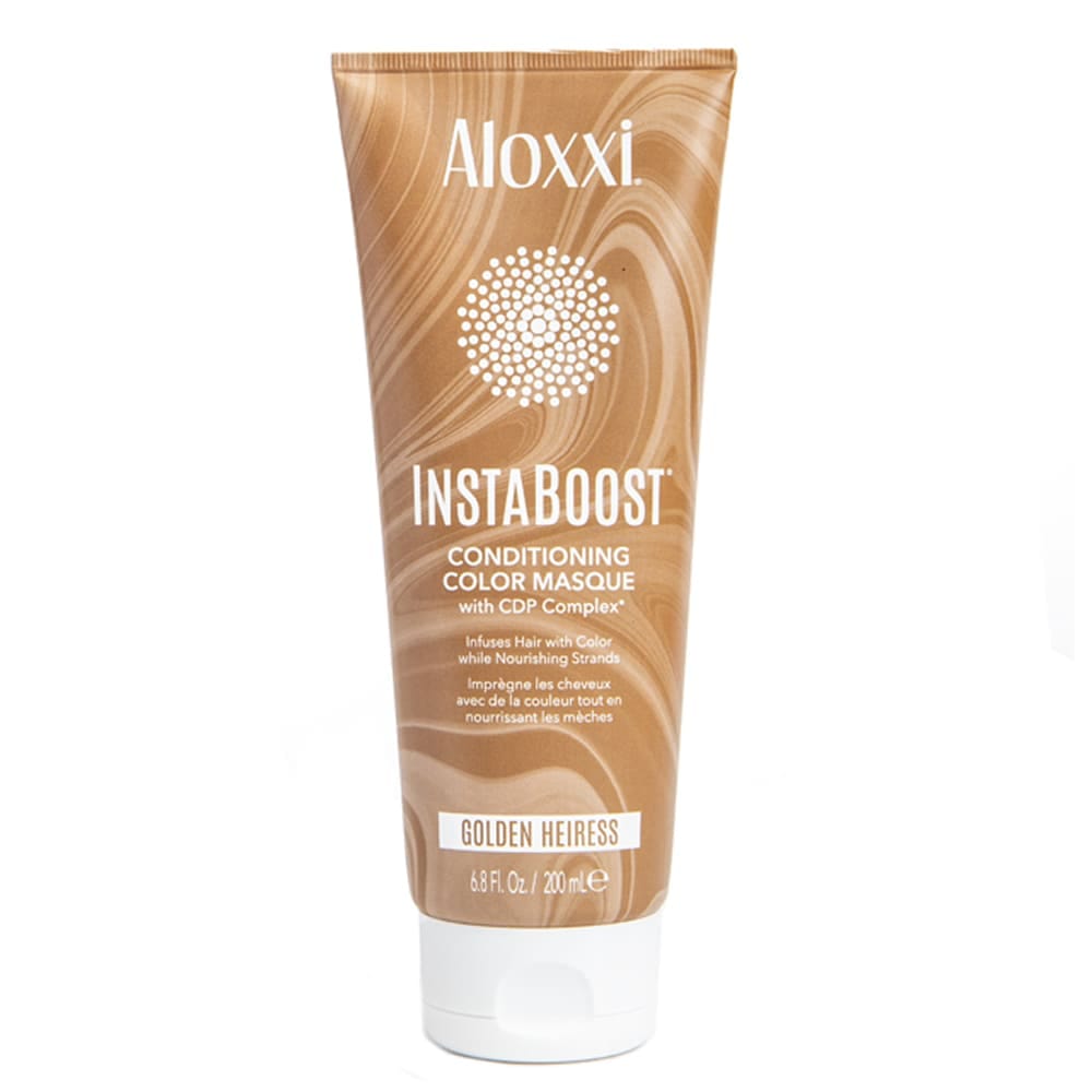 Тонирующая маска для волос Aloxxi InstaBoost Colour Masque Golden Heiress (Золото), 200 мл.