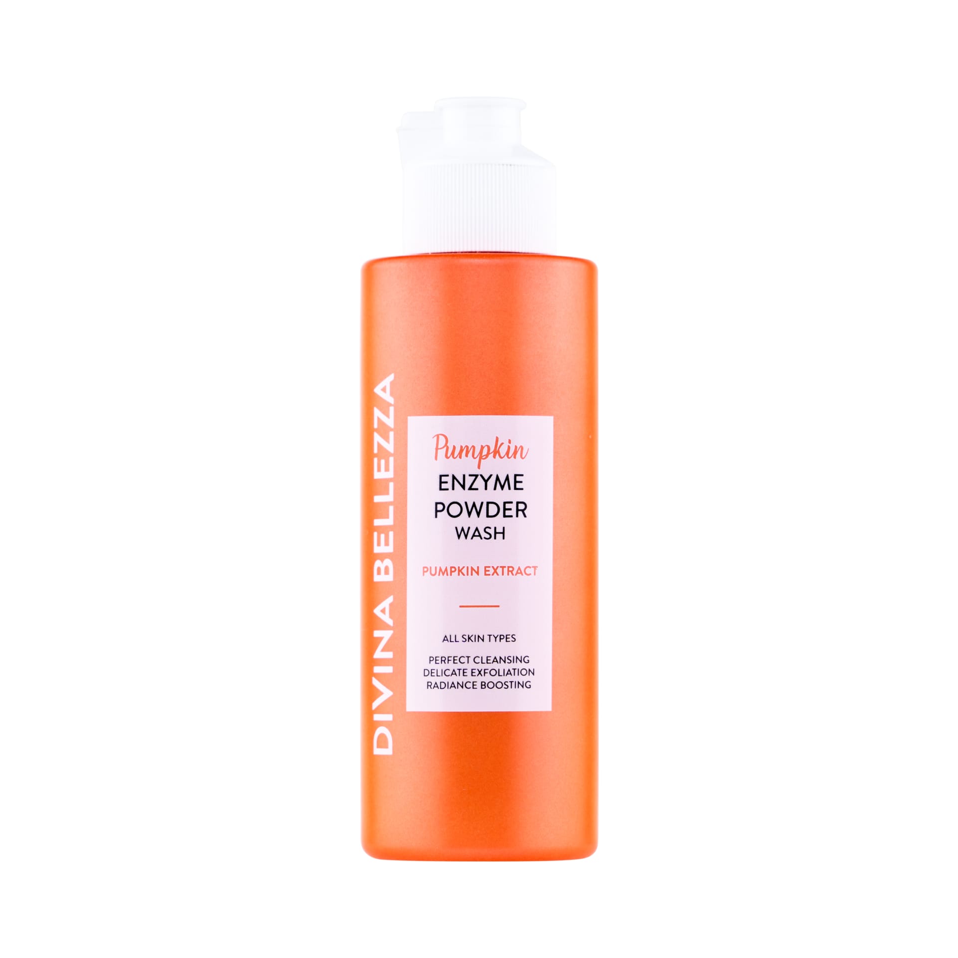 Энзимная пудра для умывания с экстрактом тыквы DiVina Bellezza Enzyme Powder Wash with Pumpkin Extract, 70 г