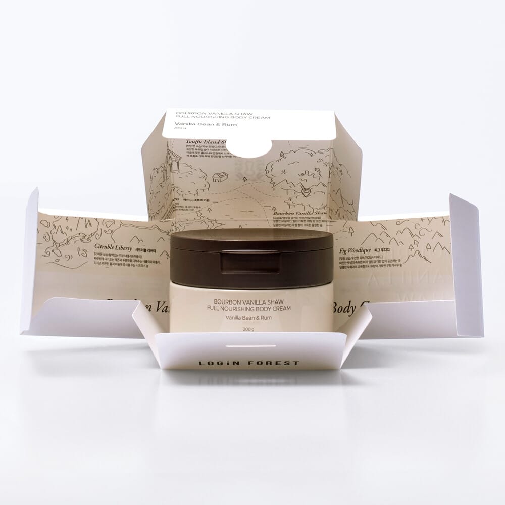 Крем для тела питательный  Bourbon Vanilla Shaw Full Nourishing Body Cream, 200 мл - фото 2
