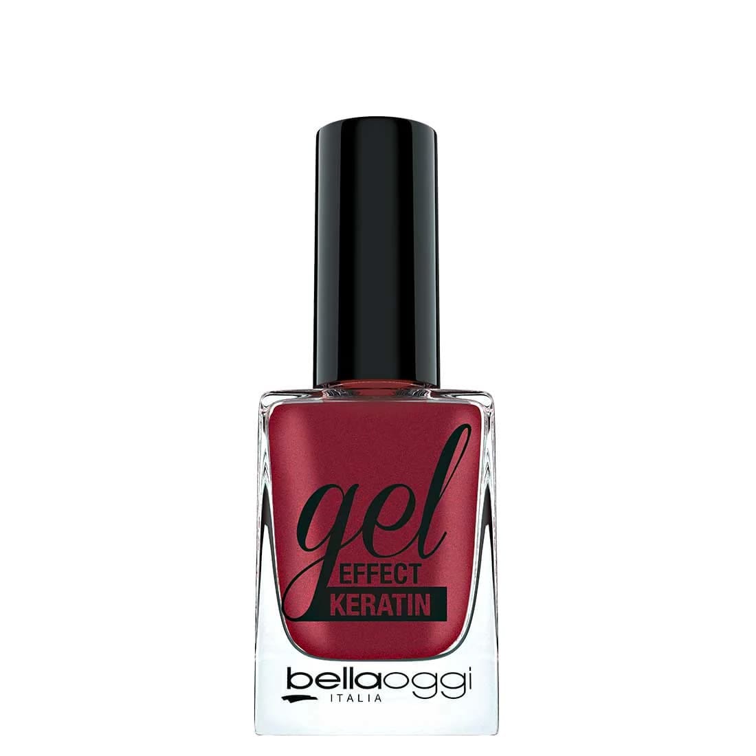 Лак для ногтей Gel Effect Keratin, ттон 06- Cherry Passion